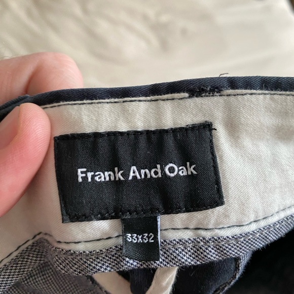 Blue Becket chinos by Frank & Oak, 33”x 32” - Picture 3 of 4